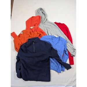 100% Cashmere Sweaters Lot of 5 Flawed Bundle Crafters Cutters Fabric DIY Multi